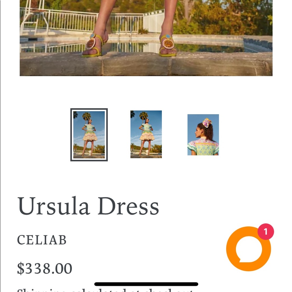 Celia B Ursula dress
